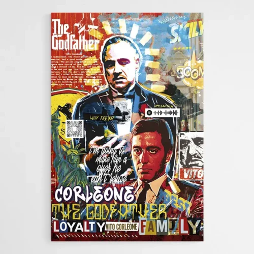 Tableau le Parrain Street Art