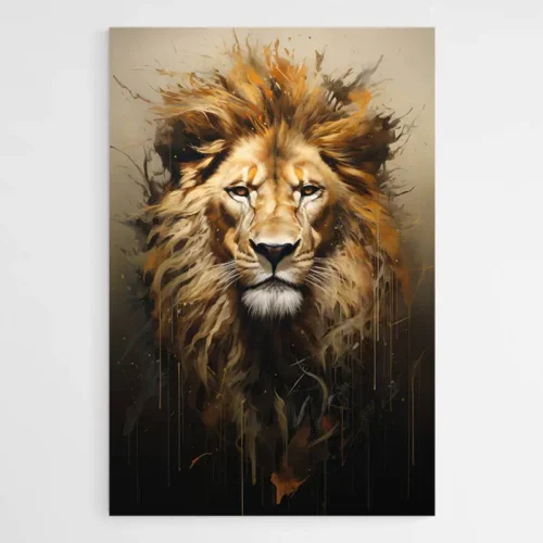 Tableau Lion Design