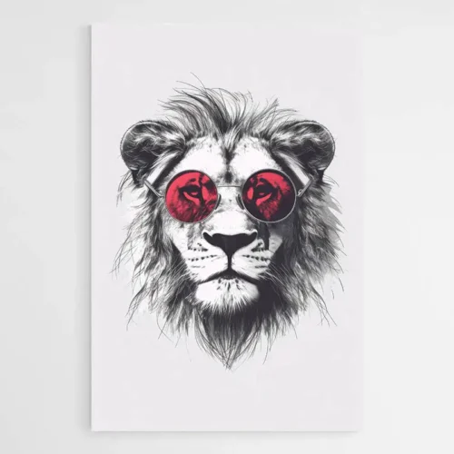 Tableau Lion Pour Salon