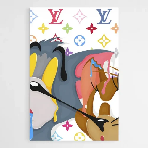 Tableau Louis Vuitton Cartoon