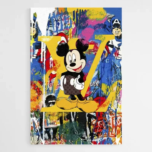 Tableau Louis Vuitton Mickey