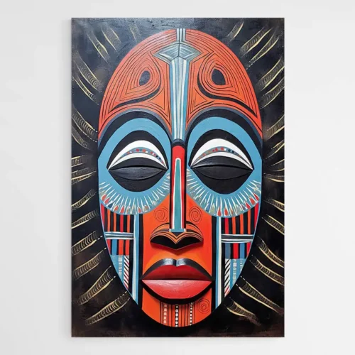 Tableau Masque Africain