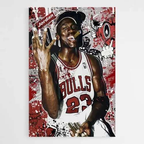 Tableau Michael Jordan Street Art