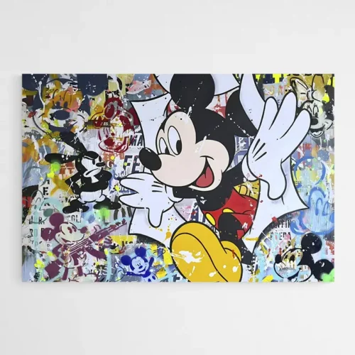 Tableau Mickey Graffitis