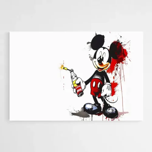 Tableau Mickey Rebelle