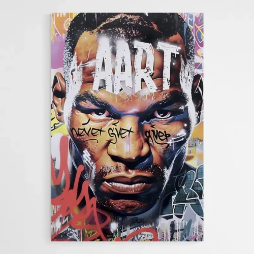 Tableau Mike Tyson Street Art