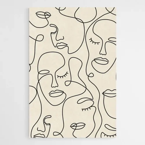 Tableau Minimaliste Abstrait