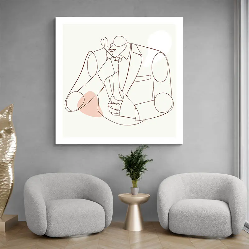 Dessin Minimaliste Homme