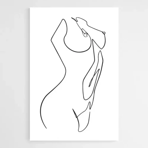 Tableau Minimaliste Nu