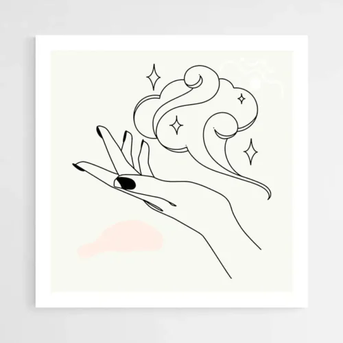 Tableau Minimaliste Salon