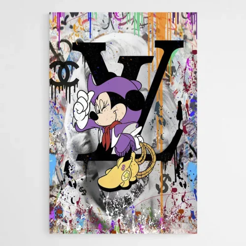 Tableau Minnie Louis Vuitton