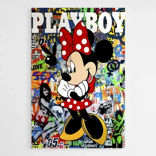 Tableau Minnie Playboy