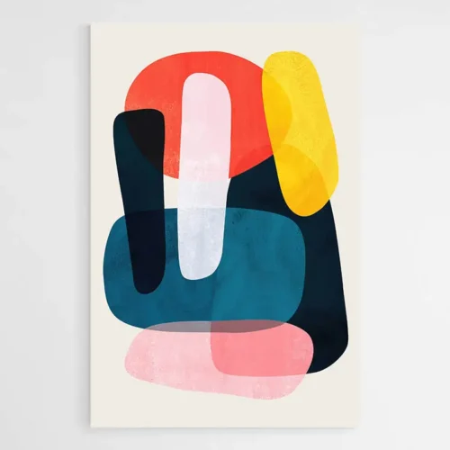 Tableau moderne coloré