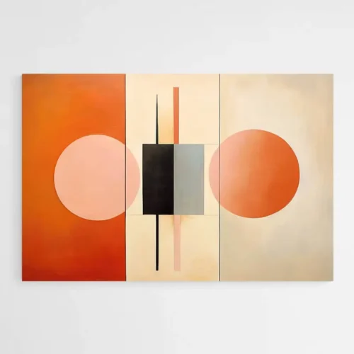Tableau moderne géometrique
