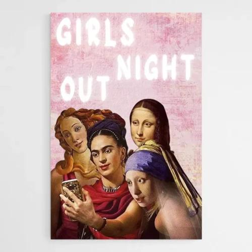 Tableau Moderne Girls Night Out