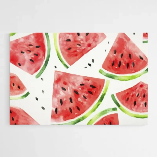 Tableau Moderne Pasteque