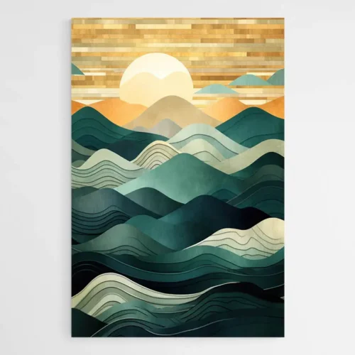 Tableau Moderne Paysage