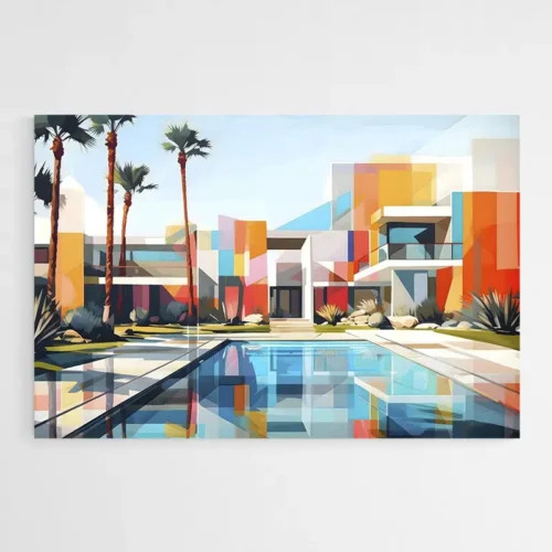 Tableau Moderne Retro