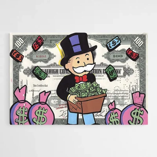 Tableau Monopoly Graffiti