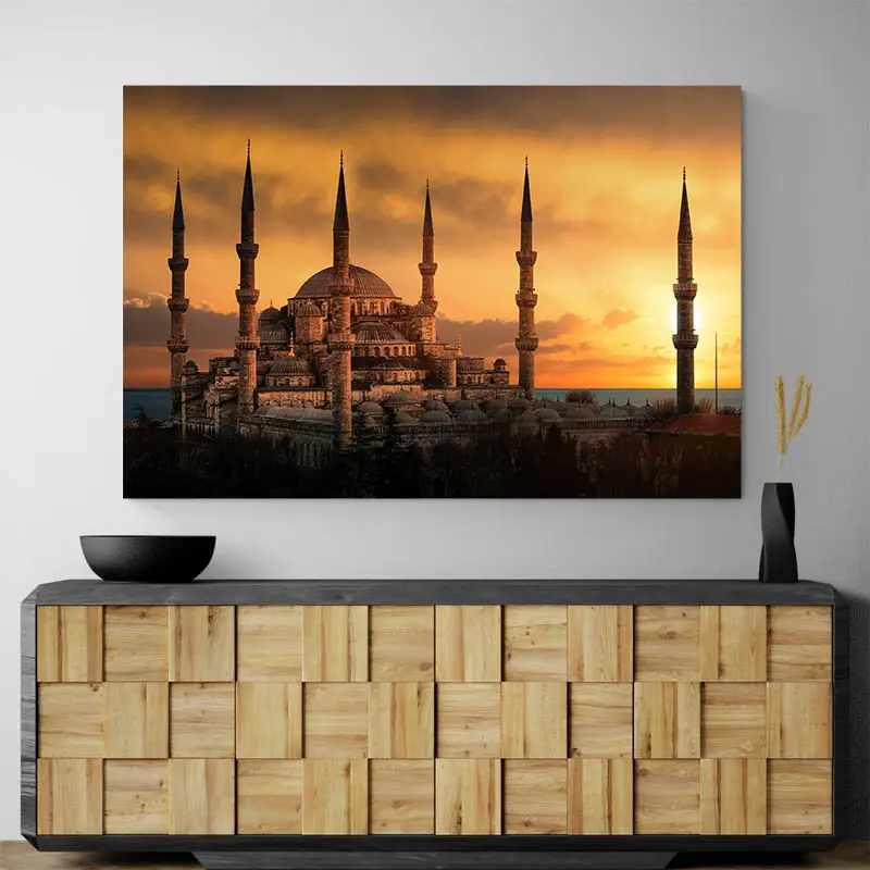 Tableau Mosquée Bleue