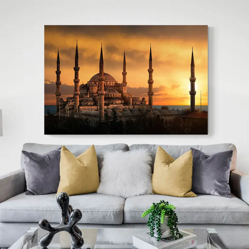 Tableau Mosquée Bleue