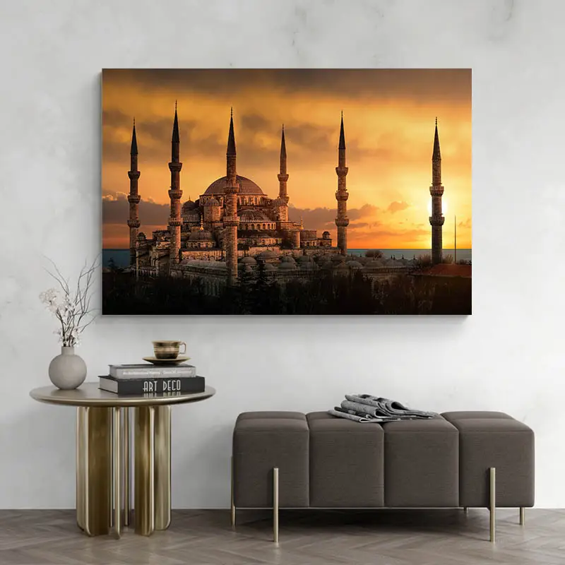 Tableau Mosquée Bleue