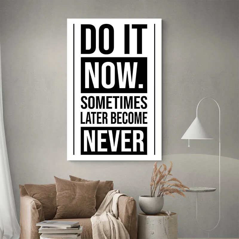 Affiche Motivation - Do It Now