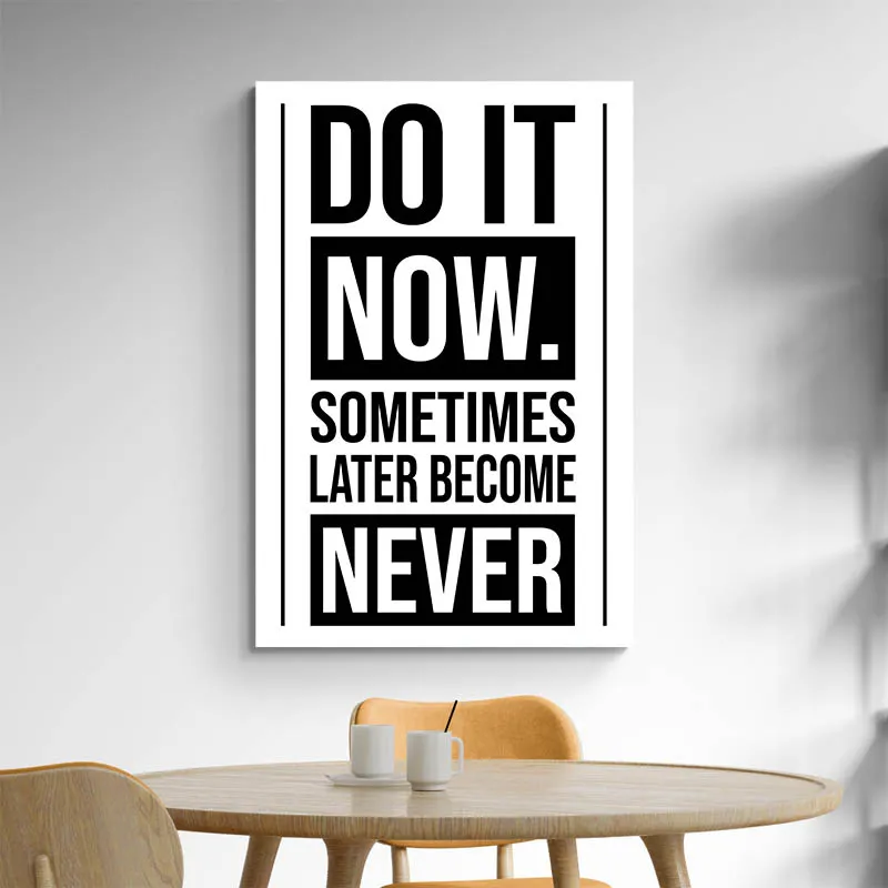 Affiche Motivation - Do It Now