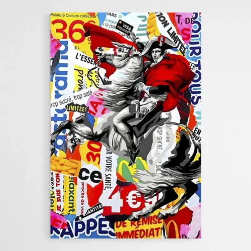 Tableau Napoleon Pop Art