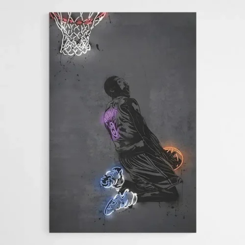Tableau Neon Kobe Bryant