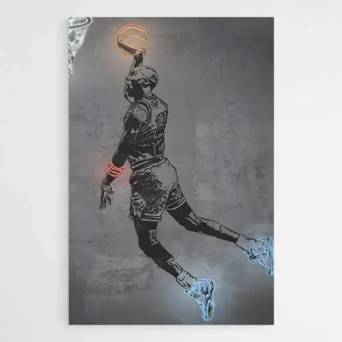 Tableau Neon Michael Jordan