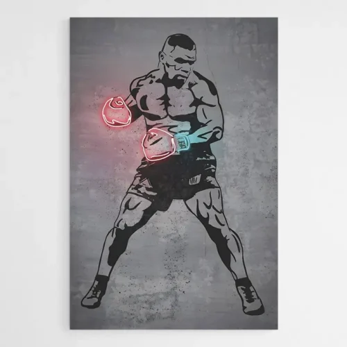Tableau Neon Mike Tyson