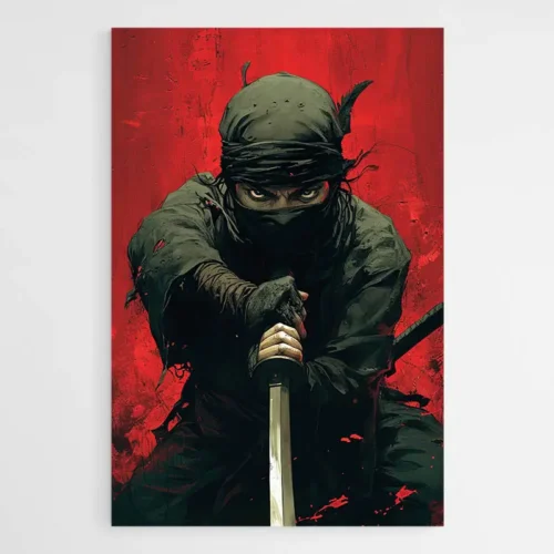 Tableau Ninja et Katana