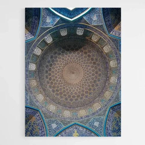 Tableau Oriental Bleu