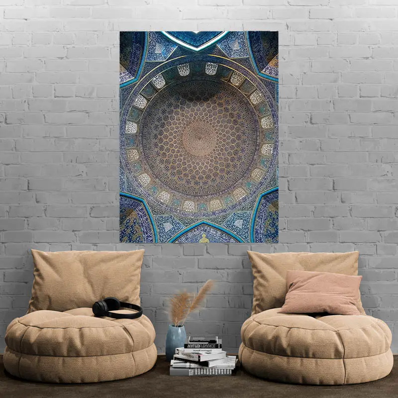 Tableau Oriental Bleu