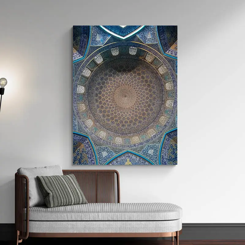 Tableau Oriental Bleu