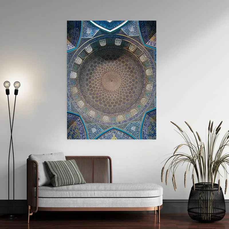 Tableau Oriental Bleu