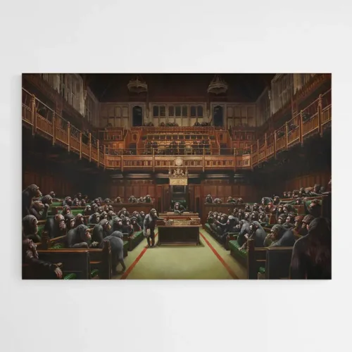 Tableau Parlement Des Singes