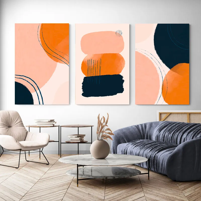 Tableau mural triptyque