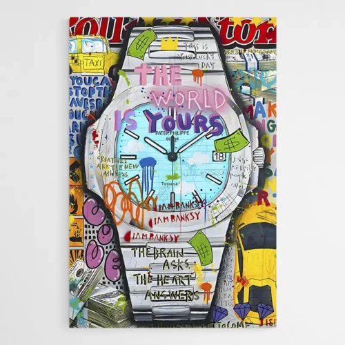 Tableau Patek Philippe Street Art