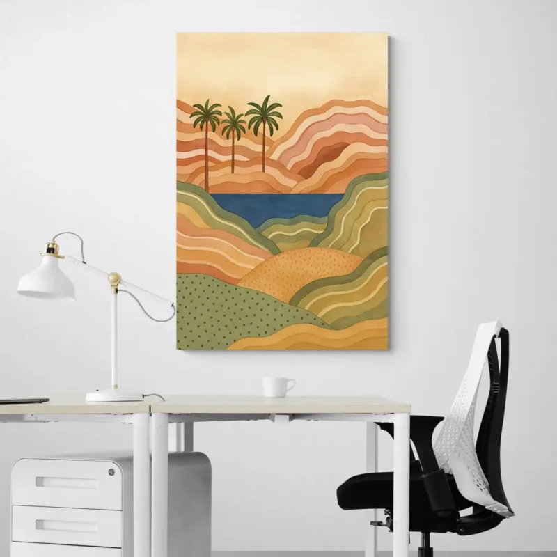 Tableau paysage bohème