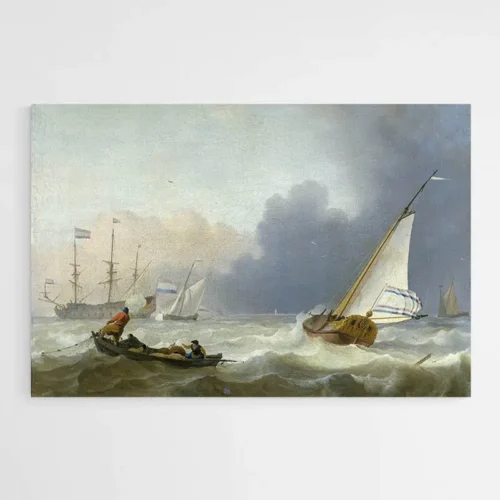 Tableau Pécheur en Mer