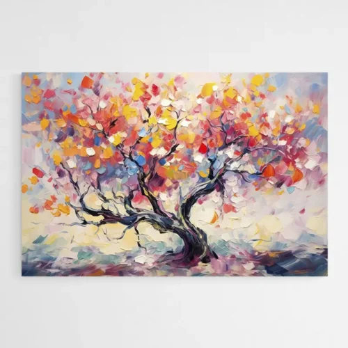 Tableau Peinture Arbre de Vie