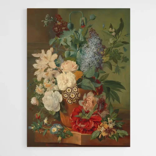 Tableau Peinture Bouquet de Fleurs