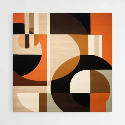 Tableau Peinture Géométrique Moderne