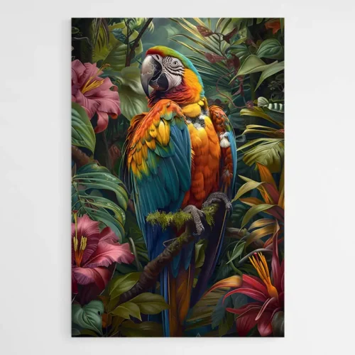 Tableau Perroquet Couleur