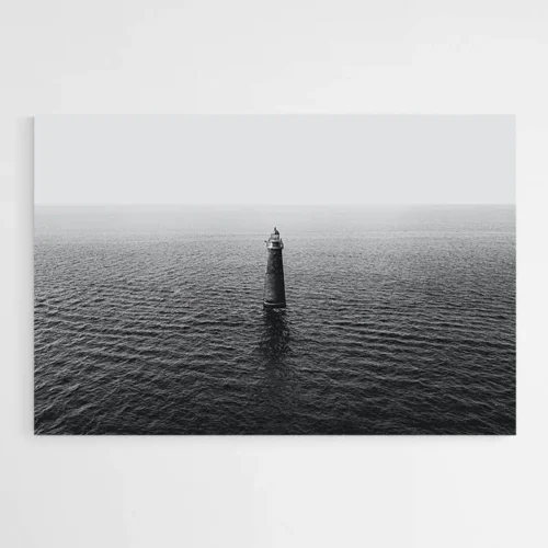 Tableau Phare en Mer