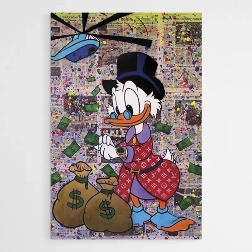 Tableau Picsou Street Art