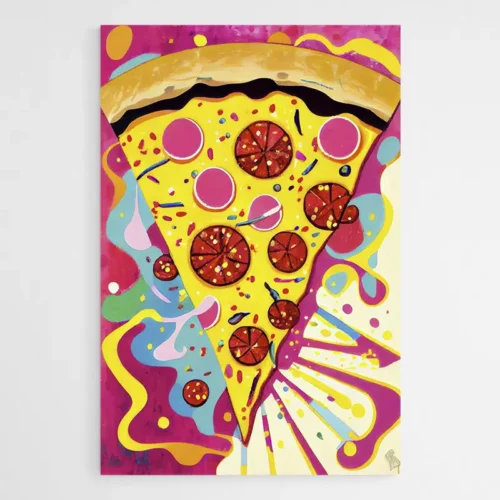 Tableau Pizza Pop Art