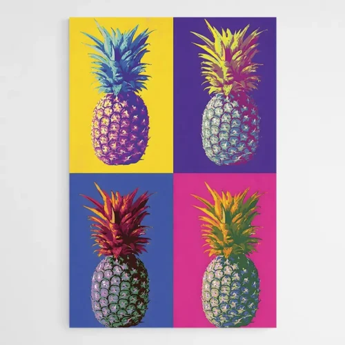 Tableau Pop Art Ananas